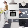 2 Piece Kitchen Mat, Waterproof Memory Foam Kitchen Rugs, Standing Desk Mat Floor Mat